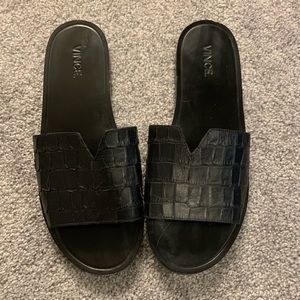 Vince black slides